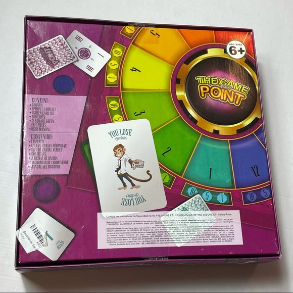 The Game At The Point Board Game 2-12 Players - Picture 3 of 6